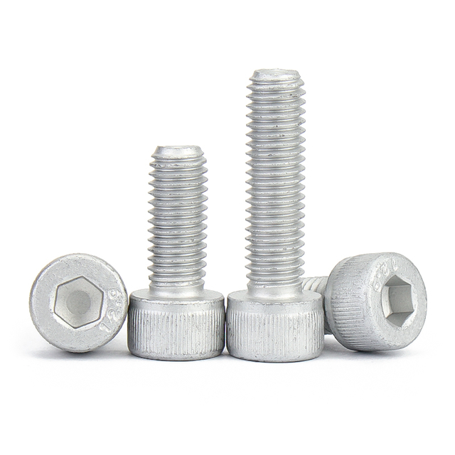 High Strengh Grade 4.8 8.8 10.9 12.9 Steel Dacromet Socket Head Cap Screw DIN912