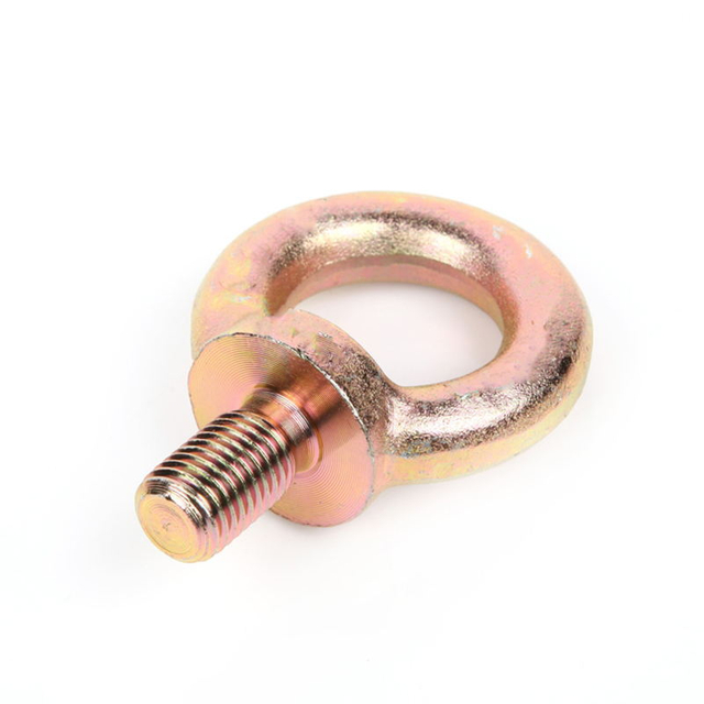 High Strength Steel Yellow Zinc Plated Eye Bolts DIN580