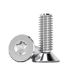Stainless Steel Anti Theft Bolt Flat Head Machine Screw ISO14582