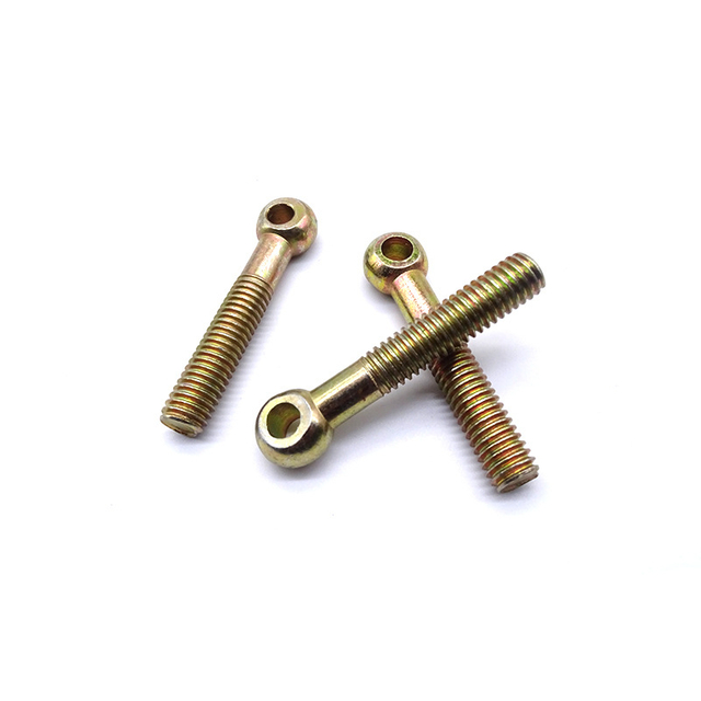 High Strength Steel Yellow Zinc Plated DIN444 Eye Bolts