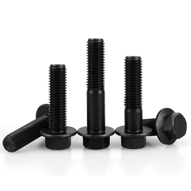 DIN6921 High Strength Black Oxide Flange Bolts