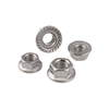 Stainless Steel Hex Flange Nuts DIN6923