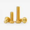 Copper Brass ISO7380 Button Head Hex Socket Bolts