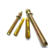 Yellow Zinc Plated Steel Chemical Anchor Bolts