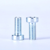 High Strength Steel Galvanized White Blue Zinc Plated DIN7984 Low Head Hex Socket Bolts