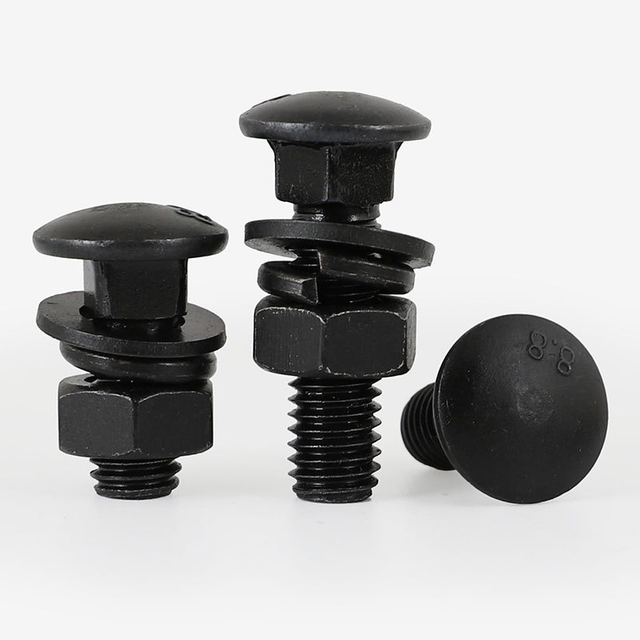 High Strength Black Oxide Carriage Bolts DIN603