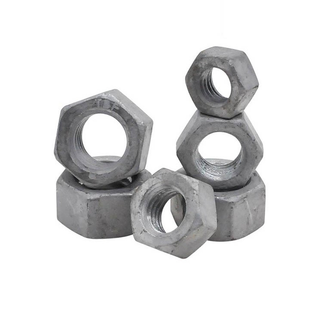 Hot Dip Galvanized Hex Nuts DIN934