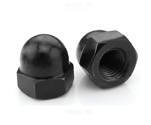 High Strength Steel Black Cap Nuts DIN1587