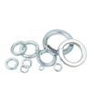 White Blue Zinc Plated Steel Spring Washers DIN127