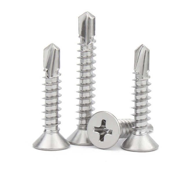 Stainless Steel Countersunk Flat Head Self-drillng Screws
