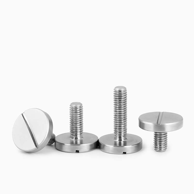 Stainless Steel Slotted Truss Head Large Pan Head Machine Screws