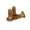 High Strength Yellow Zinc Plated Carriage Bolts DIN603