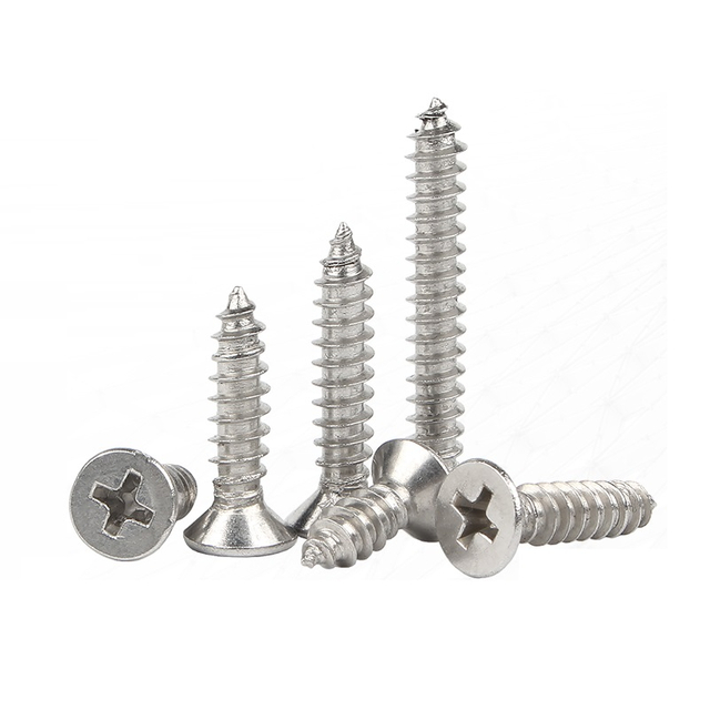 Stainless Steel Flat Head Self-tapping Screws
