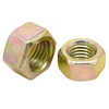 High Strength Steel Yellow Zinc Plated Hex Nuts DIN934