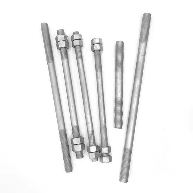 Hot Dip Galvanized Double End Stud Bolts DIN938