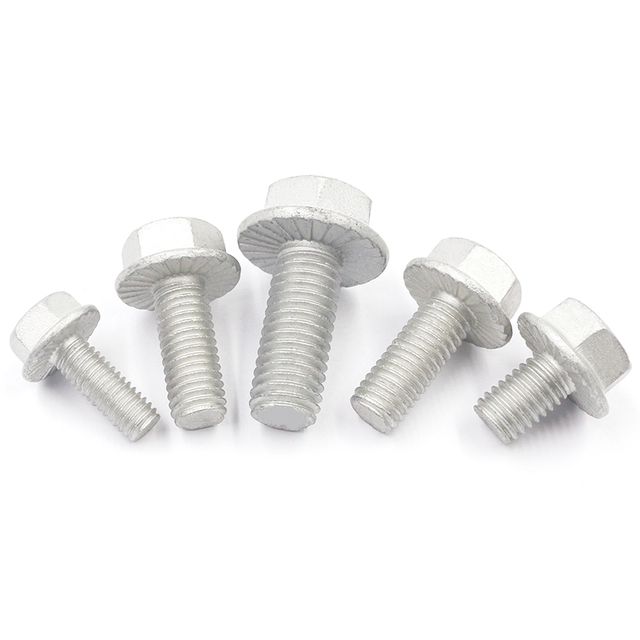 High Strength DIN6921 Hot Dip Galvanized HDG Flange Bolts