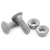 High Strength Hot Dip Galvanized HDG DIN603 Carriage Bolts