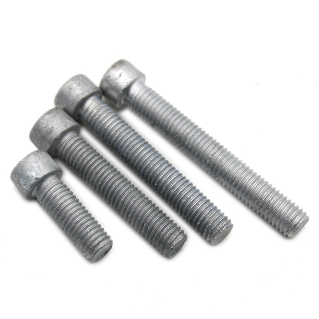 High Strengh Steel Hot Dip Galvanized HDG DIN912 Socket Head Cap Screw