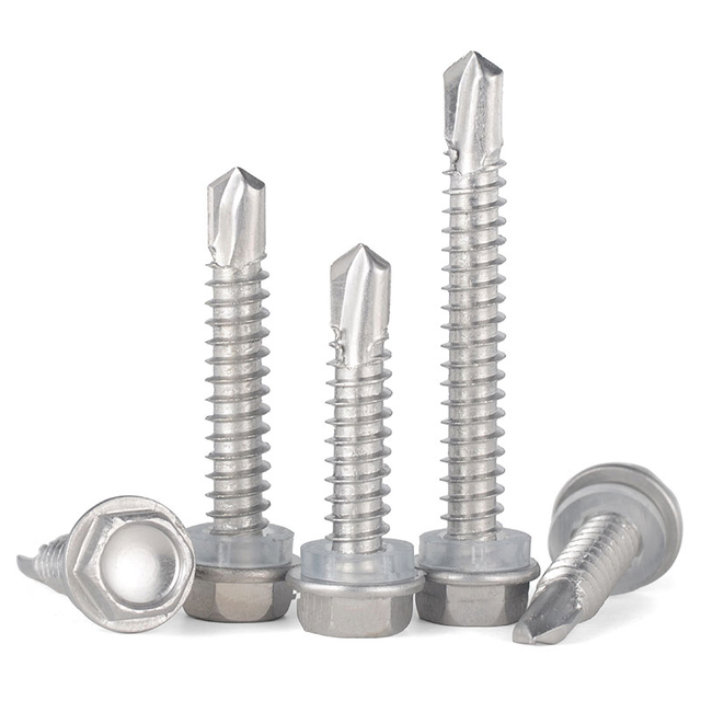 Stainless Steel Flange Head Drill Screw Hex Self-drillng Scrwes