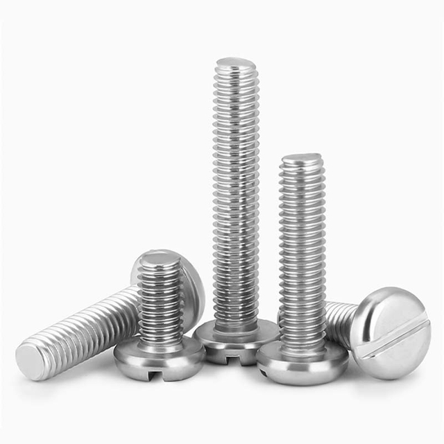 Stainless Steel Cross Recessed Pan Head Machine Screws DIN1580
