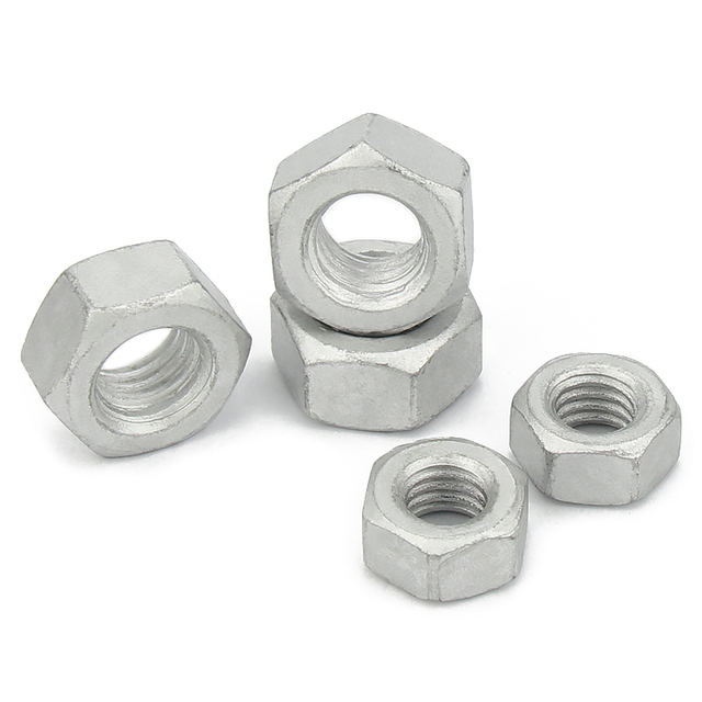 High Strength Steel Dacromet Hex Nuts DIN934