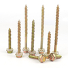  Yellow Zinc Plated Flange Head Self-tapping Screws