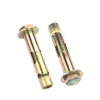 Yellow Zinc Plated Hex Nut Sleeve Anchor Expansion Bolt