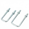 Galvanized carbon steel square U-bolts