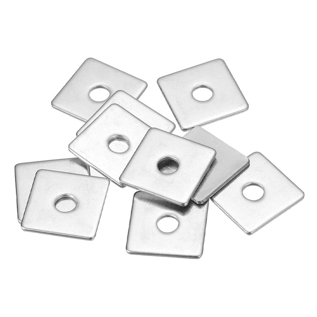 Square Washers Heavy Duty Galvanized Steel Washers Flat Washers DIN436