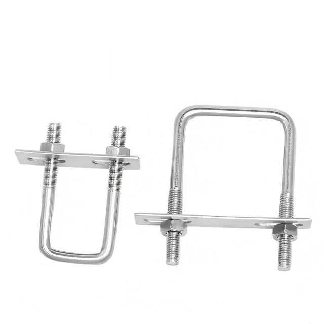 Stainless steel square U-bolts