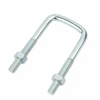 Galvanized carbon steel square U-bolts